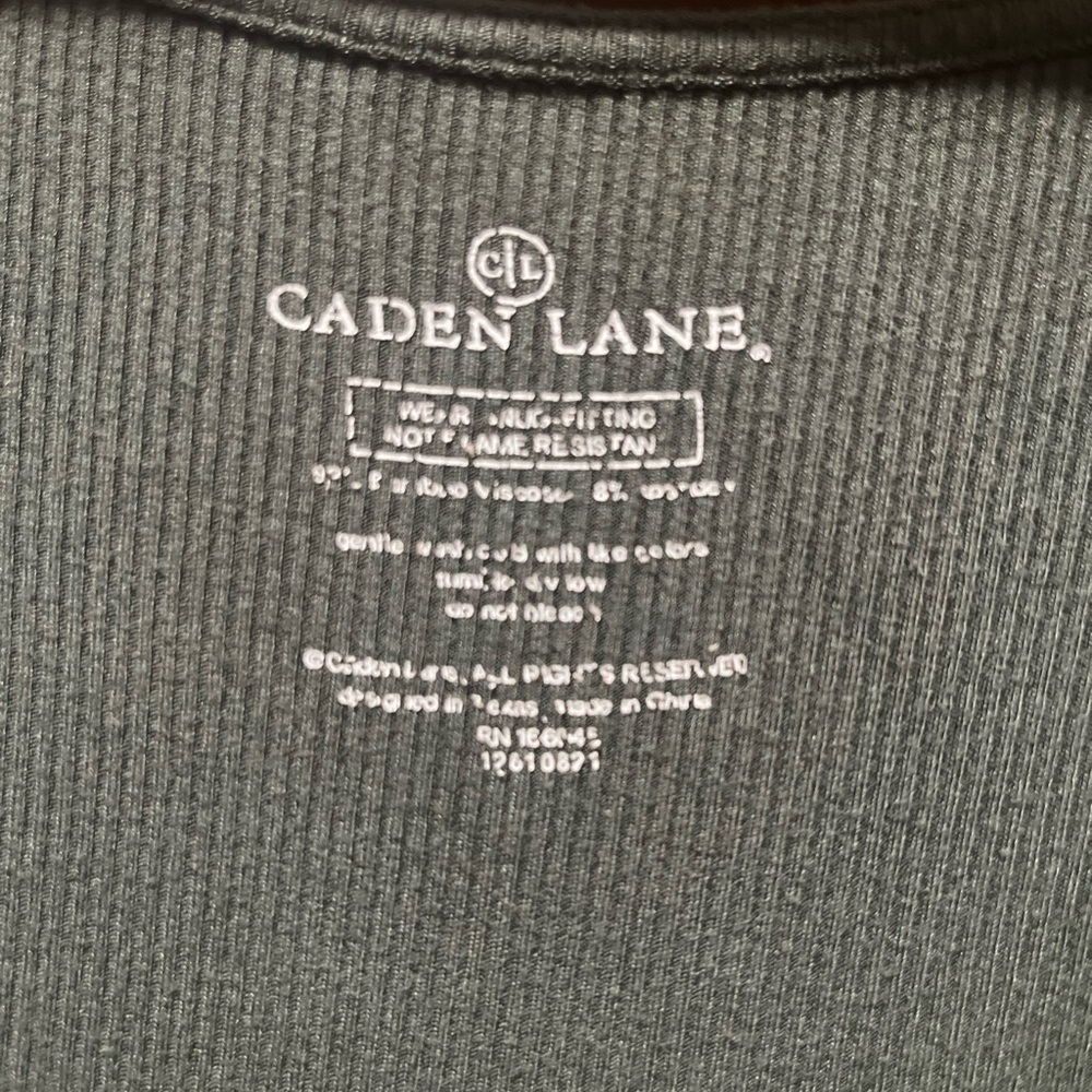 Caden Lane Green Maternity/Delivery Robe - Picture 3 of 3